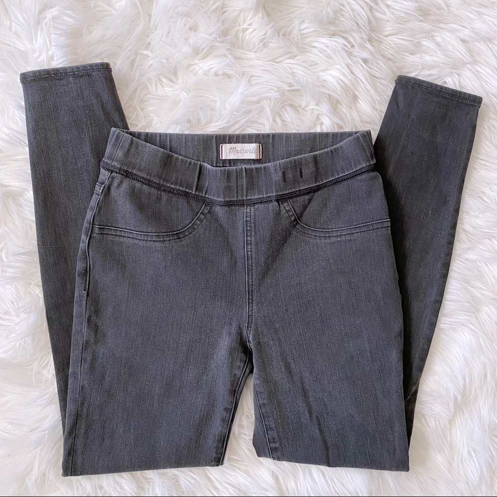 Madewell Anywhere Jean in Marton Wash Skinny Black Sz 27